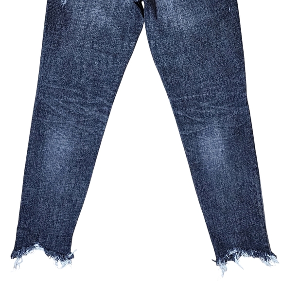 Moussy Glendele Distressed Ankle Denim Size 27 - Picture 8 of 14